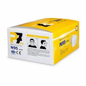ماسک N95 فیلتر دار بسته 15 عددی | دارای پین و فیکسر بینی