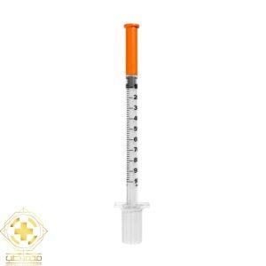 سرنگ انسولین بی دی BD یک میل 1ml آمریکایی | بسته 10 عددی