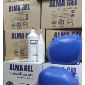 ژل اولتراسونیک ۵ کیلویی آلماژل (ALMA GEL)