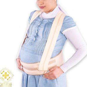 شکم بند دوران بارداری با بند شانه‌ای
