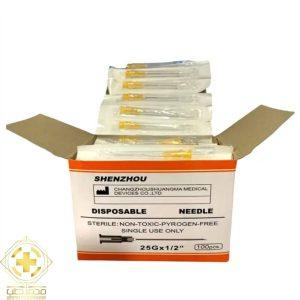سرسوزن یکبار مصرف شنزو (وکتو) سایز 25G×13mm