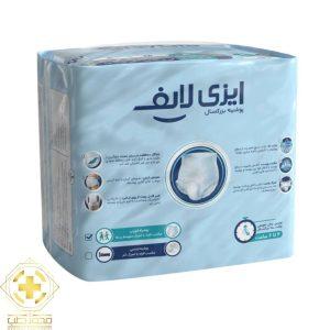 پوشینه شورتی بزرگسال ایزی لایف سایز متوسط (M) بسته 12 عددی