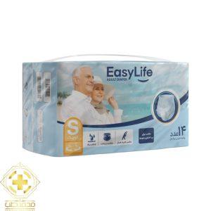 پوشینه شورتی بزرگسال ایزی لایف سایز کوچک (S) بسته 14 عددی
