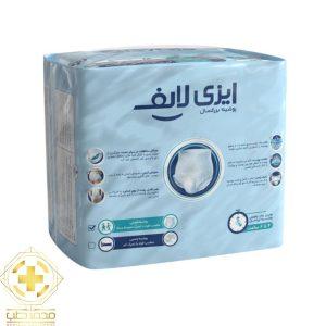 پوشینه شورتی بزرگسال ایزی لایف سایز بزرگ (L) بسته 10 عددی
